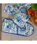 Double Oven Mitt | Bush Botanical | Linen